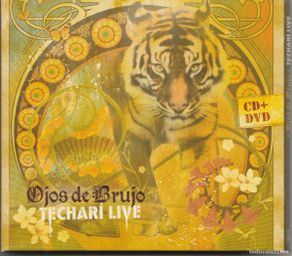 Music CDs: CD - OJOS DE BRUJO - TECHARI LIVE - CD +DVD - DIGIPACK